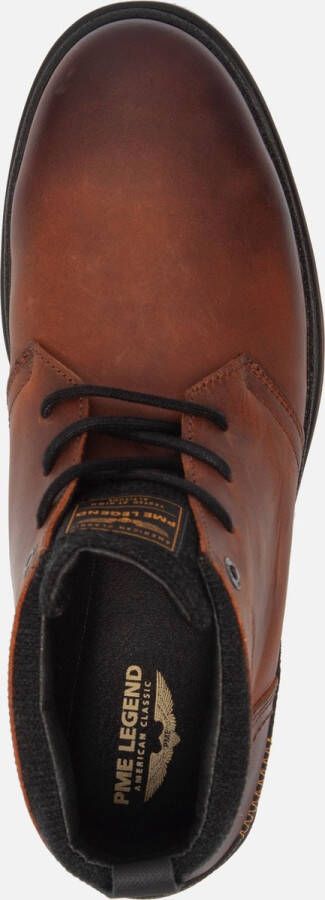 PME Legend Heren Veterschoenen Fleetman Cognac