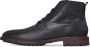 PME Legend Heren Veterschoenen Huffster Navy Jeans Blauw - Thumbnail 3