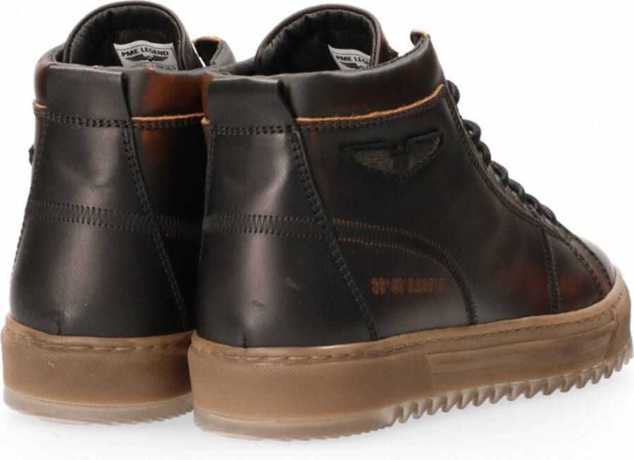 PME Legend Heren Veterschoenen Titon Dark Brown Donkerbruin