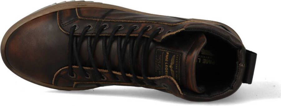 PME Legend Heren Veterschoenen Titon Dark Brown Donkerbruin