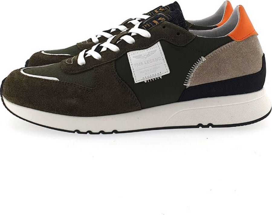 PME Legend Orville Sneakers groen Textiel Heren