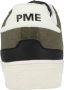 PME Legend Comfortabele groene leren sneakers met zwarte en witte accenten Green Heren - Thumbnail 10