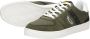 PME Legend Comfortabele groene leren sneakers met zwarte en witte accenten Green Heren - Thumbnail 11