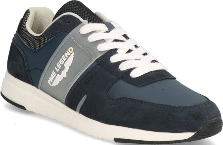 PME Legend Stinster Sneakers blauw Imitatieleer Heren