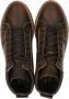 PME Legend Bruin Tinten Titon Hoge sneakers Leren Sneaker Heren Bruin - Thumbnail 11
