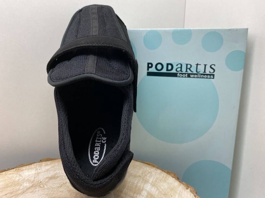PODARTIS Unisex diabetesschoenen Deambulo X Zwart (SA400)