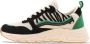 POELMAN PS sneakers dames zwart groen Zwart Mesh Lage sneakers Dames - Thumbnail 6