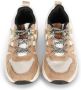 PS Poelman chunky sneakers taupe Bruin Meisjes Imitatieleer Meerkleurig 36 - Thumbnail 10