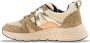 PS Poelman chunky sneakers taupe Bruin Meisjes Imitatieleer Meerkleurig 36 - Thumbnail 5