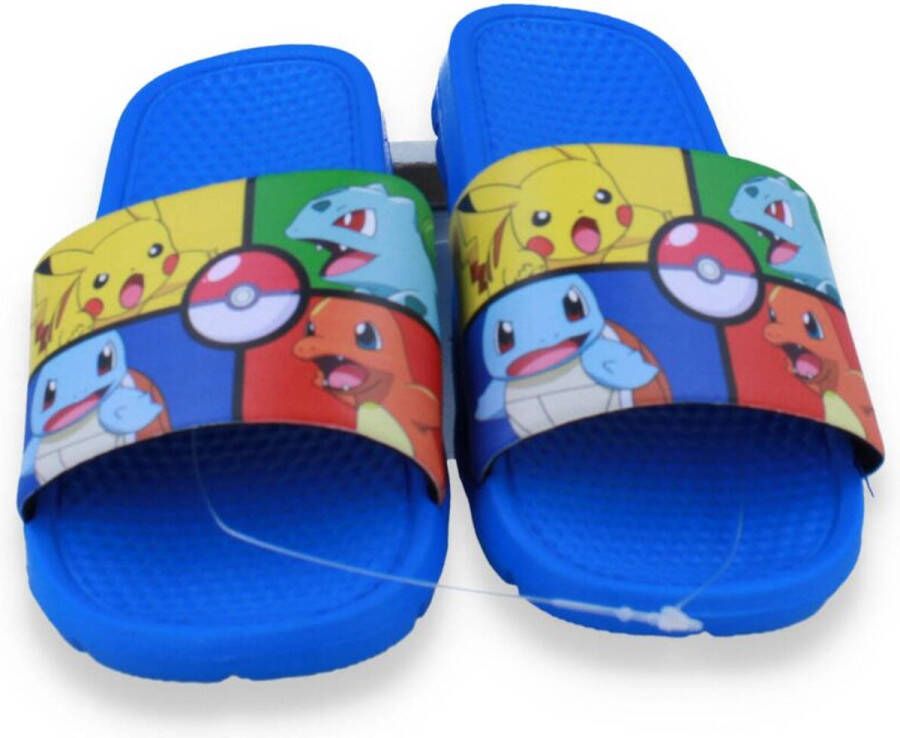 Pokémon Pokemon Jongens Badslipper Blauw