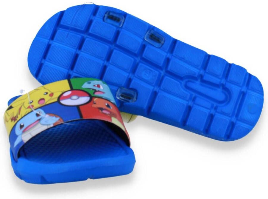 Pokémon Pokemon Jongens Badslipper Blauw