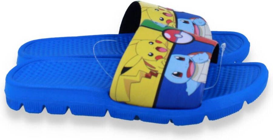 Pokémon Pokemon Jongens Badslipper Blauw