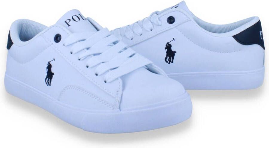 POLO RALPH LAUREN Theron V Lage sneakers Leren Sneaker Meisjes Wit