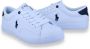 POLO RALPH LAUREN Theron V Lage sneakers Leren Sneaker Wit - Thumbnail 12