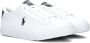 POLO RALPH LAUREN Theron V Lage sneakers Leren Sneaker Meisjes Wit - Thumbnail 7