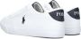 POLO RALPH LAUREN Theron V Lage sneakers Leren Sneaker Wit - Thumbnail 9