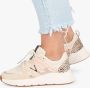 POSH by Poelman CAROCEL Dames Sneakers Beige met combinatie - Thumbnail 8