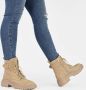 PS Poelman POSH by Poelman Cato veterboots met siergesp beige - Thumbnail 7