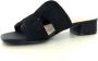 POSH by Poelman PS Poelman Nette zwarte slipper - Thumbnail 8