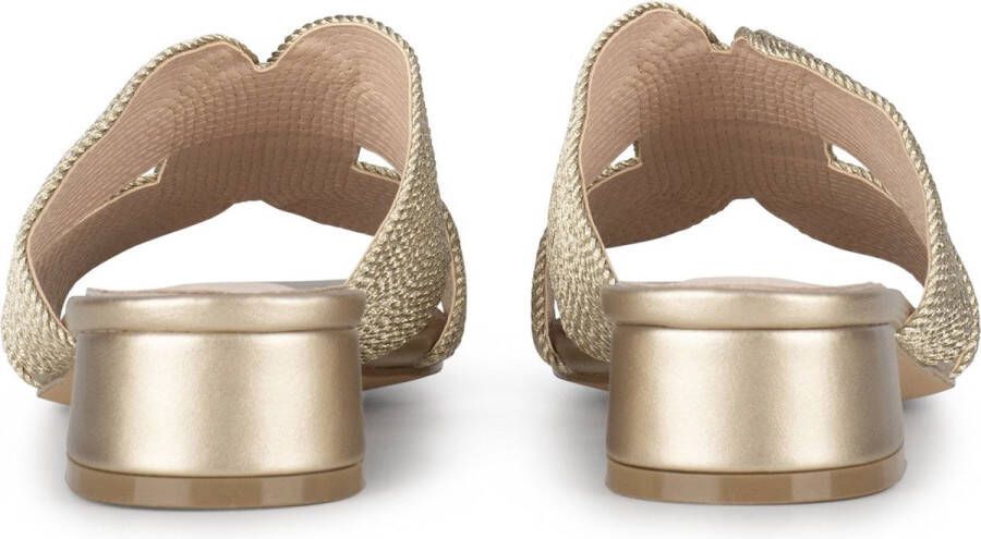 POSH by Poelman CLARA Dames Muiltjes Goud