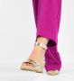 POSH by Poelman SUUS Dames Sandalen Espadrilles Goud - Thumbnail 13