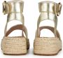 POSH by Poelman DYNA Dames Sandalen Goud - Thumbnail 6