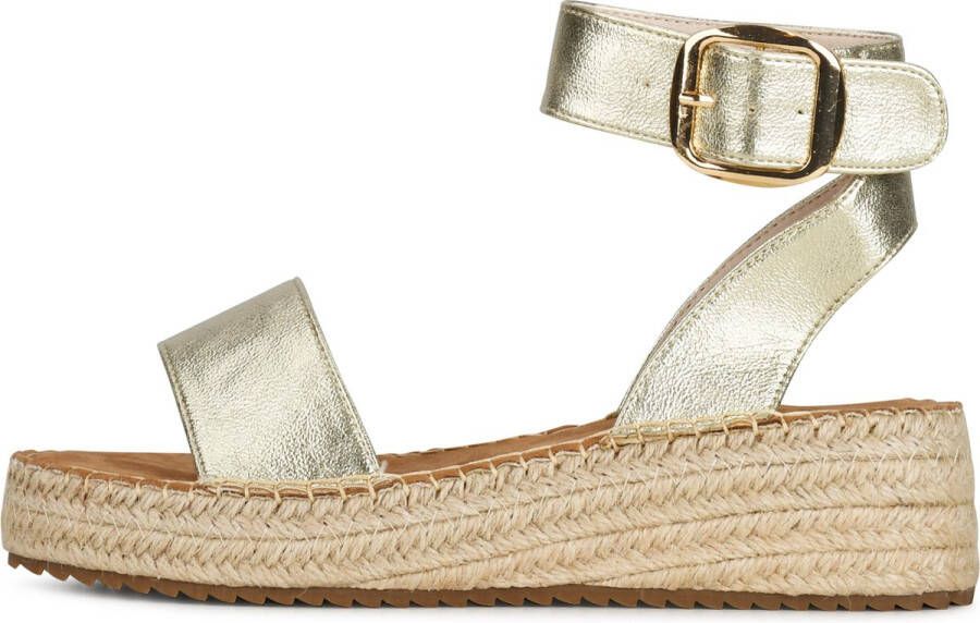 POSH by Poelman DYNA Dames Sandalen Goud