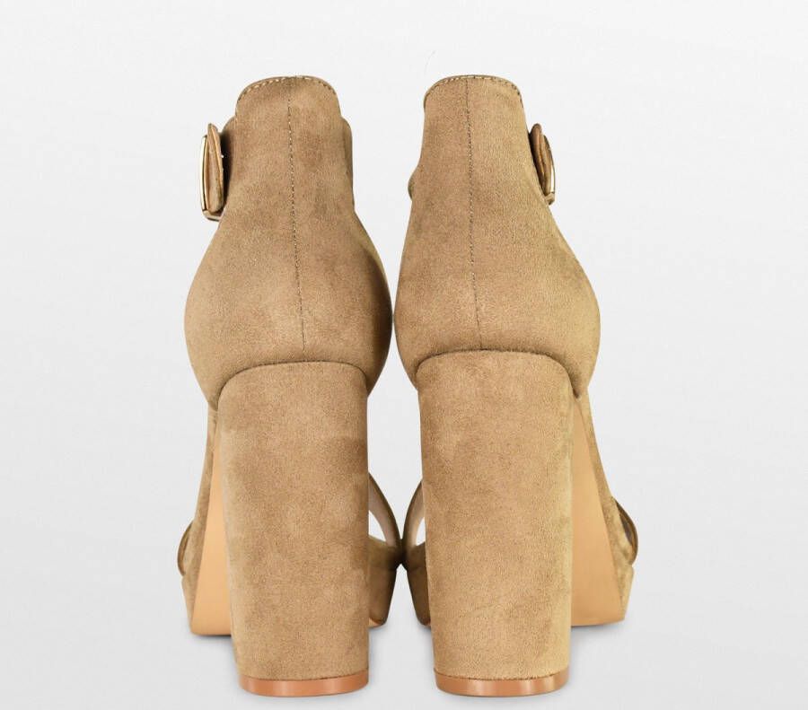 Posh By Poelman Sandalen LAAR Dames sandalen met hak - Foto 7