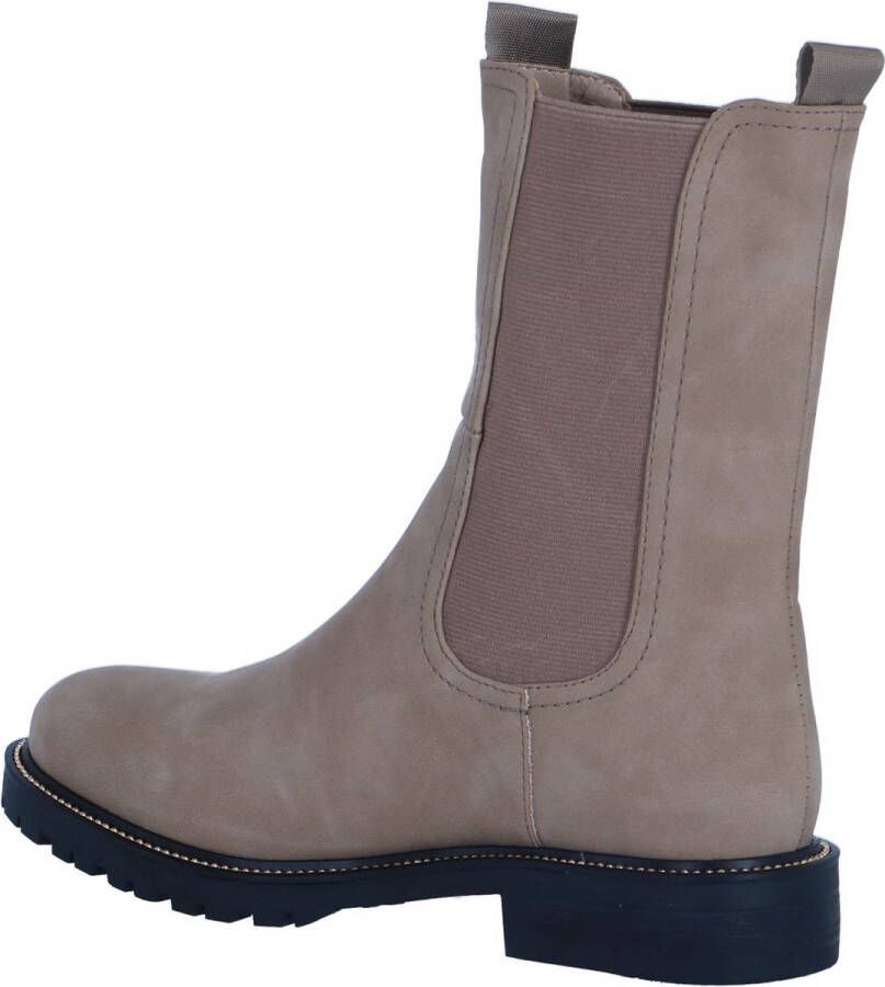 POSH by Poelman LEA Dames Chelsea Laarzen Beige - Foto 6