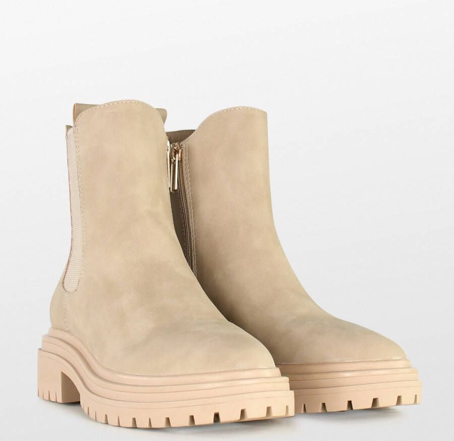 POSH by PS Poelman POSH By Poelman Damesboot Dames Beige - Foto 9