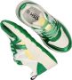 POSH by PS Poelman POSH By Poelman Sneaker Meisjes Wit Groen - Thumbnail 4