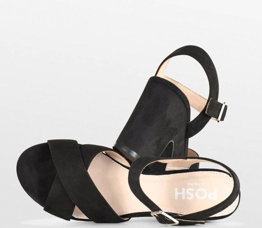 POSH by Poelman SOOF Dames Sandalen met hak Zwart - Foto 5