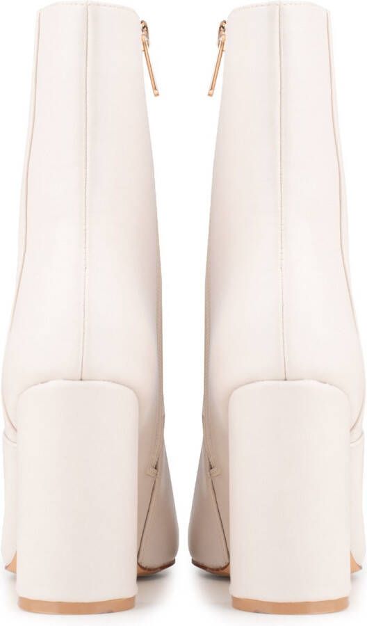 POSH by Poelman ZINA Dames Laarzen Gebroken wit