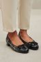 PRETTY BALLERINAS Ballerina Dames 50928 Maat: 39 Materiaal: Textiel Kleur: Zwart - Thumbnail 3