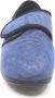 Promed Geneve Blue 2002.05 Blauwe Zachte Stretch Verbandpantoffel met klittenbandsluiting - Thumbnail 4