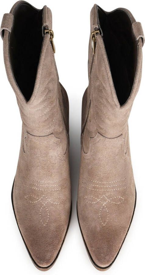 PS Poelman BABS Dames Western Laarzen Beige