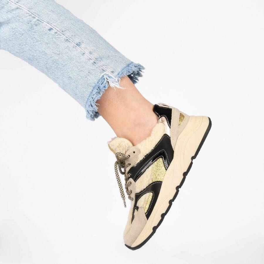 PS Poelman Dames Sneaker Teddy voering