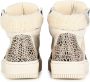 PS Poelman ESQUIMO Dames Hoge Sneakers Beige - Thumbnail 5