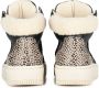 PS Poelman ESQUIMO Dames Hoge Sneakers Teddy Zwart Multi - Thumbnail 2