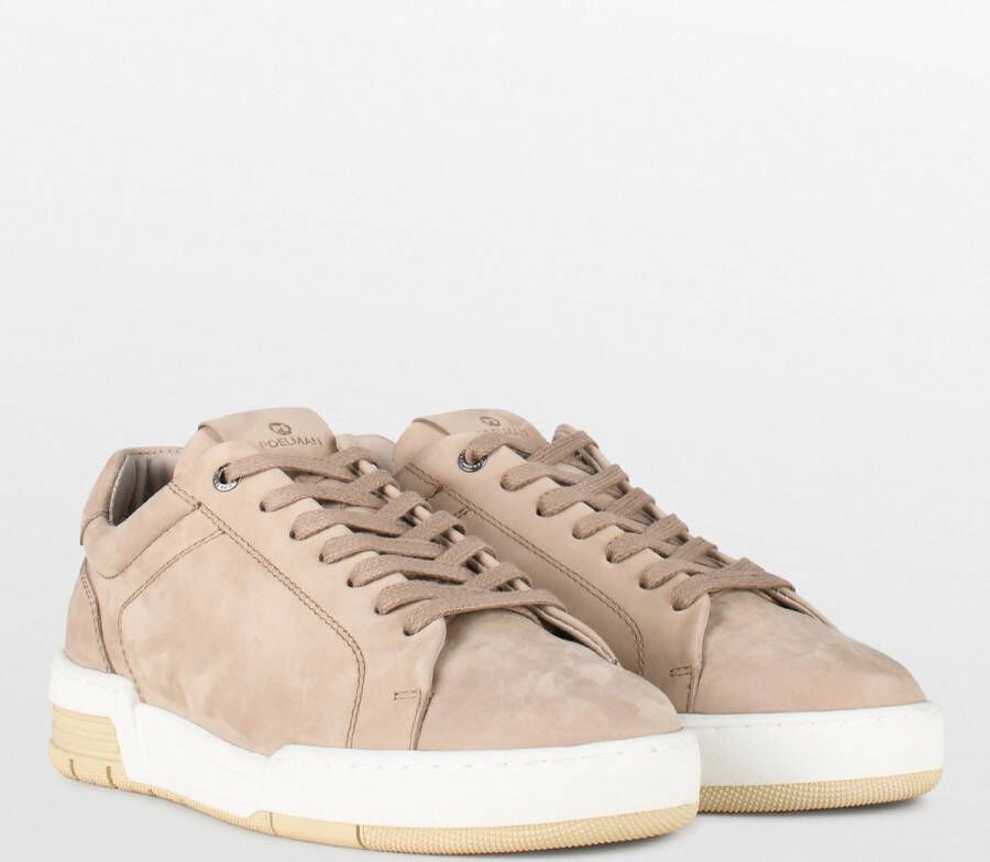 PS Poelman KEVIN Heren sneakers Taupe