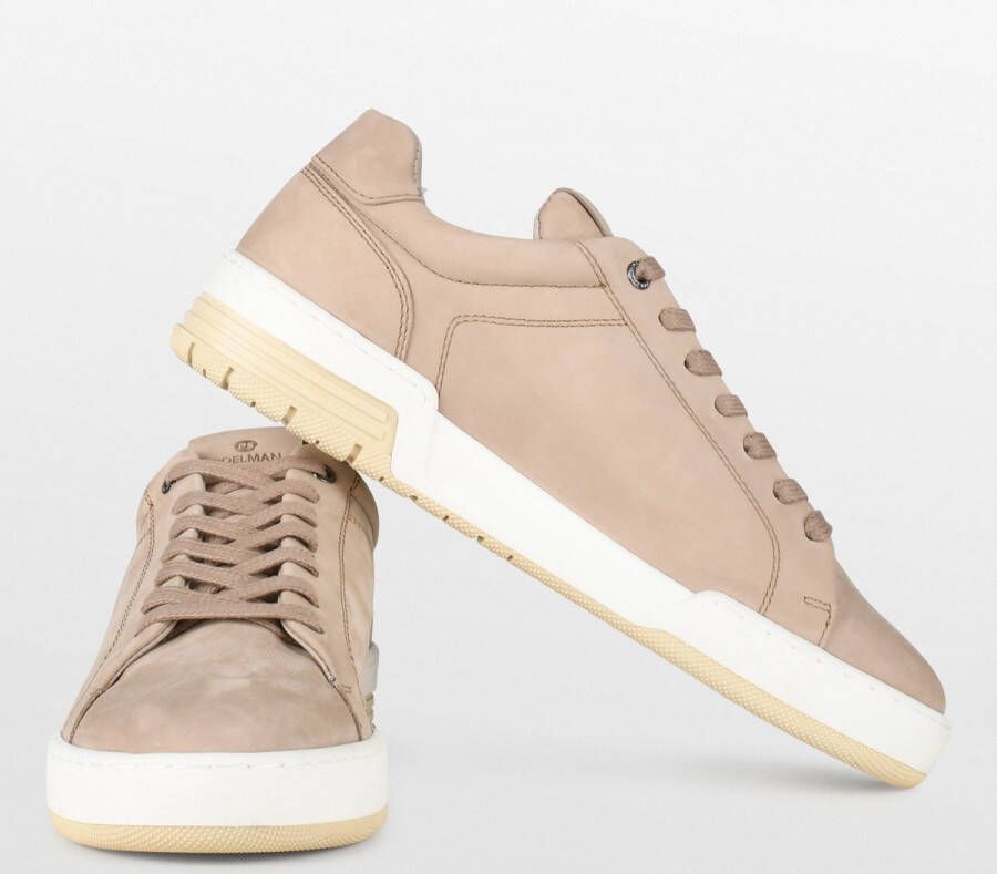 PS Poelman KEVIN Heren sneakers Taupe