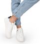 PS Poelman LEVI Heren Sneakers Wit met blauw combinatie - Thumbnail 6