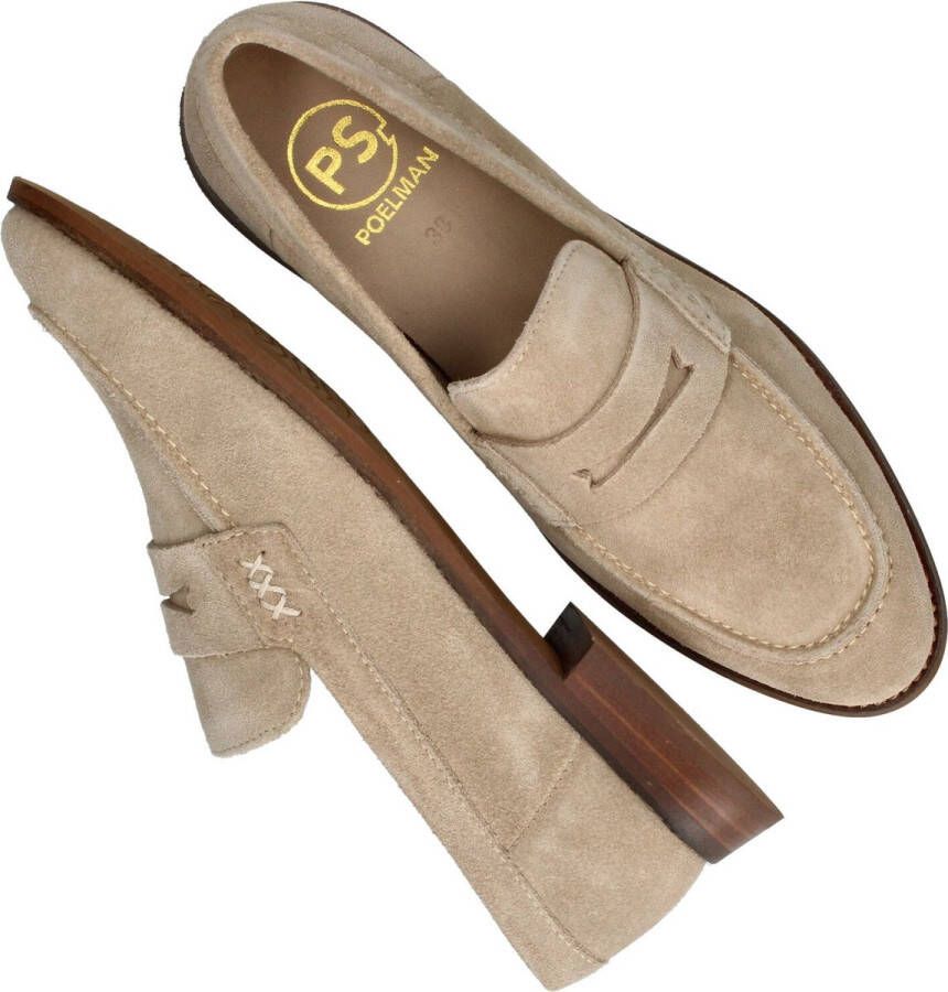 PS Poelman Loafer Vrouwen Taupe