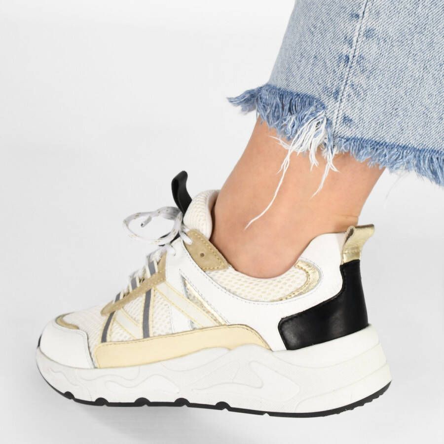 PS Poelman MINION Dames Sneakers Wit Multi