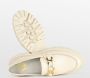 PS Poelman Rockland chunky leren loafers met ketting off white - Thumbnail 7