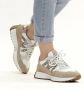 PS Poelman Sneaker Vrouwen Wit beige roze - Thumbnail 5