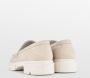 PS Poelman SOPHIE Dames Suède Nubuck Leren Chunky Loafers Mocassins Instappers Beige Nude - Thumbnail 5