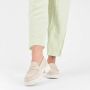 PS Poelman SOPHIE Dames Suède Nubuck Leren Chunky Loafers Mocassins Instappers Beige Nude - Thumbnail 6
