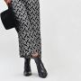 PS Poelman Leren Chelsea Enkellaarzen met Western Snake Print Details Tartor Zwart Dames - Thumbnail 6