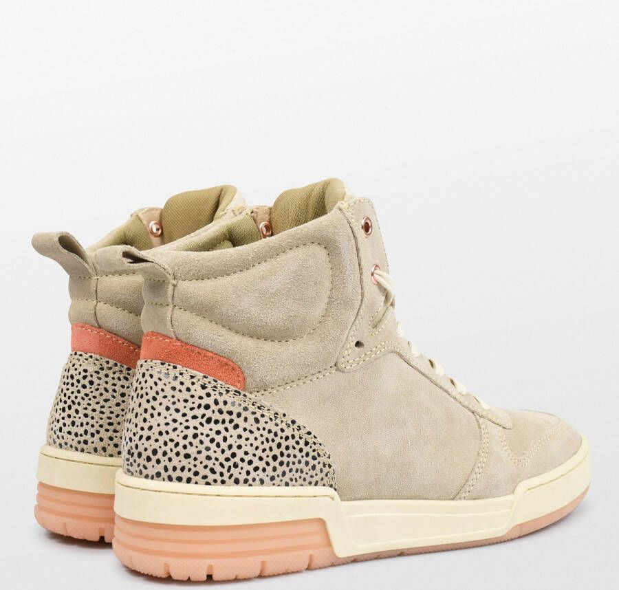 PS Poelman TEAK Dames Sneakers Beige